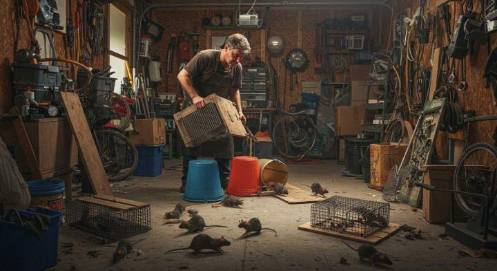 4.dératisation mal effectuée