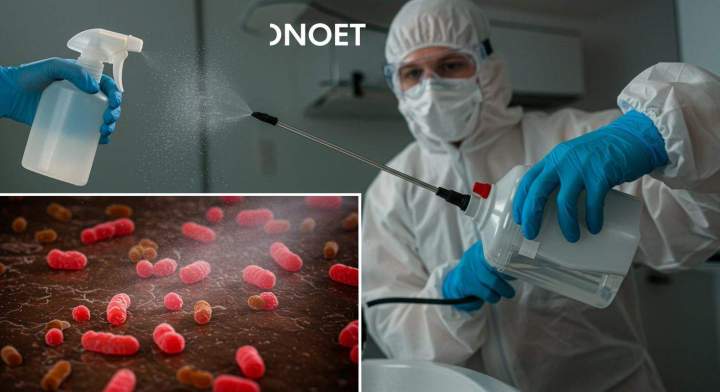 6.désinfection pour éliminer les bactéries